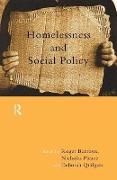 Homelessness and Social Policy