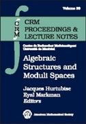 Algebraic Structures and Moduli Spaces