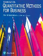 Foundation Quantitative Methods For Business