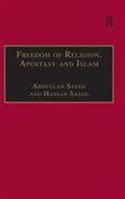 Freedom of Religion, Apostasy, and Islam