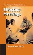The Managers Pocket Guide to Effective Meetings