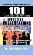 101 Leadership Actions for Effective Presentations