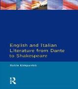 English and Italian Literature From Dante to Shakespeare