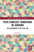 Post-conflict transition in Lebanon
