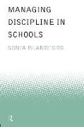 Managing Discipline in Schools
