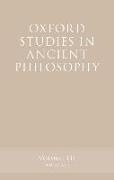 Oxford Studies in Ancient Philosophy, Volume 52