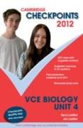 Cambridge Checkpoints VCE Biology Unit 4 2012