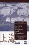 Soil and Rock Behavior Modeling