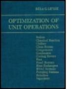 Optimization of Unit Operations