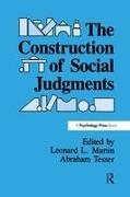 The Construction of Social Judgments