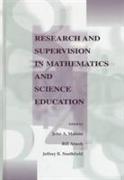 Research and Supervision in Mathematics and Science Education