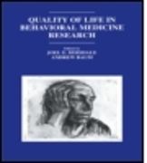 Quality of Life in Behavioral Medicine Research