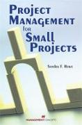 Project Management for Small Projects