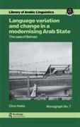 Language Variation and Change in a Modernising Arab State
