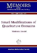 Small Modifications of Quadrature Domains