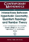 Interactions Between Hyperbolic Geometry, Quantum Topology and Number Theory