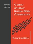 Checklist of Library Building Design Considerations