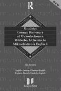 German Dictionary of microelectronics/Worterbuch Mikroelektonik Englisch