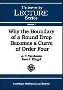 Why the Boundary of a Round Drop Becomes a Curve of Order Four