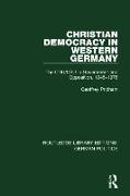 Christian Democracy in Western Germany (Rle: German Politics)