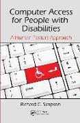 Computer Access for People with Disabilities