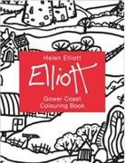 Helen Elliott Concertina Colouring Book: Gower Coast