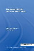 Phonological Skills and Learning to Read