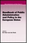 Handbook of Public Administration and Policy in the European Union