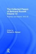 The Collected Papers of Bertrand Russell, Volume 13