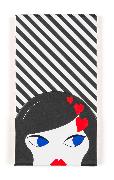Lulu Guinness: Doll Face Magnetic Jotter Pad