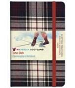 Waverley S.T. (M): Dress Pocket Genuine Tartan Cloth Commonplace Notebook