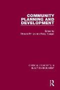 Community Planning and Development