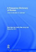 A Frequency Dictionary of Korean