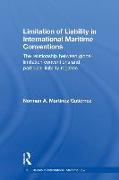 Limitation of Liability in International Maritime Conventions