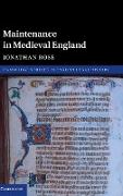 Maintenance in Medieval England