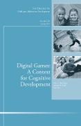 Digital Games: a Context for Cognitive Development