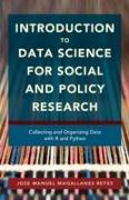 Introduction to Data Science for Social and Policy Research