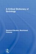 A Critical Dictionary of Sociology