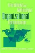 International and Multicultural Organizational Communication