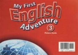 MY FIRST ENGLISH ADVENTURE 3 PICTURE CARDS 111003