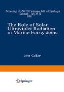 The Role of Solar Ultraviolet Radiation in Marine Ecosystems