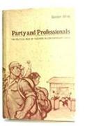 Party and Professionals: Political Role of Teachers in Contemporary China