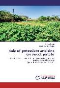 Role of potassium and zinc on sweet potato