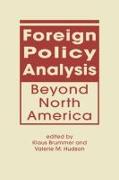 Foreign Policy Analysis Beyond North America