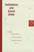 Institutions and Social Order