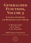Generalized Functions, Volume 5