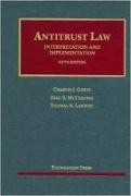 Antitrust Law, Interpretation and Implementation