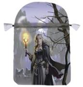 Witches Moon Satin Tarot Bag