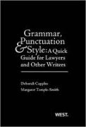 Grammar, Punctuation, and Style