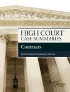 High Court Case Summaries on Contracts, Keyed to Farnsworth